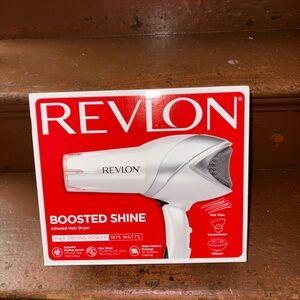 Revlon Infrared Hair Dryer with Red Accents
